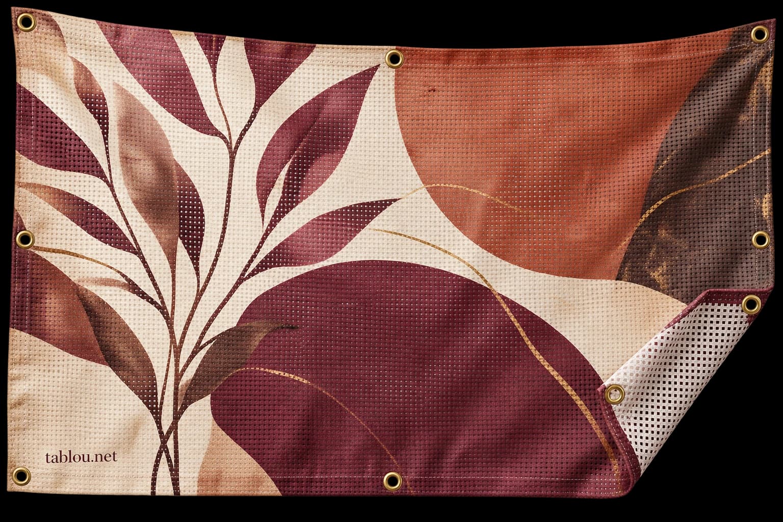 Mesh publicitar (microperforat)