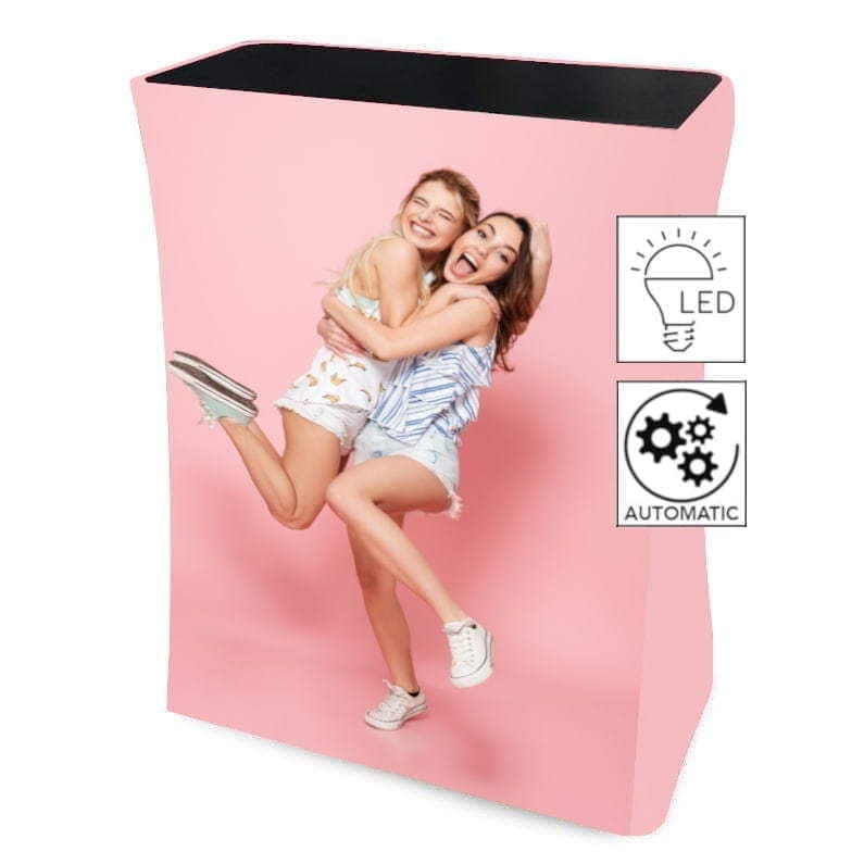 Desk Pliabil Automat Portabil Dreptunghiular – Iluminare LED
