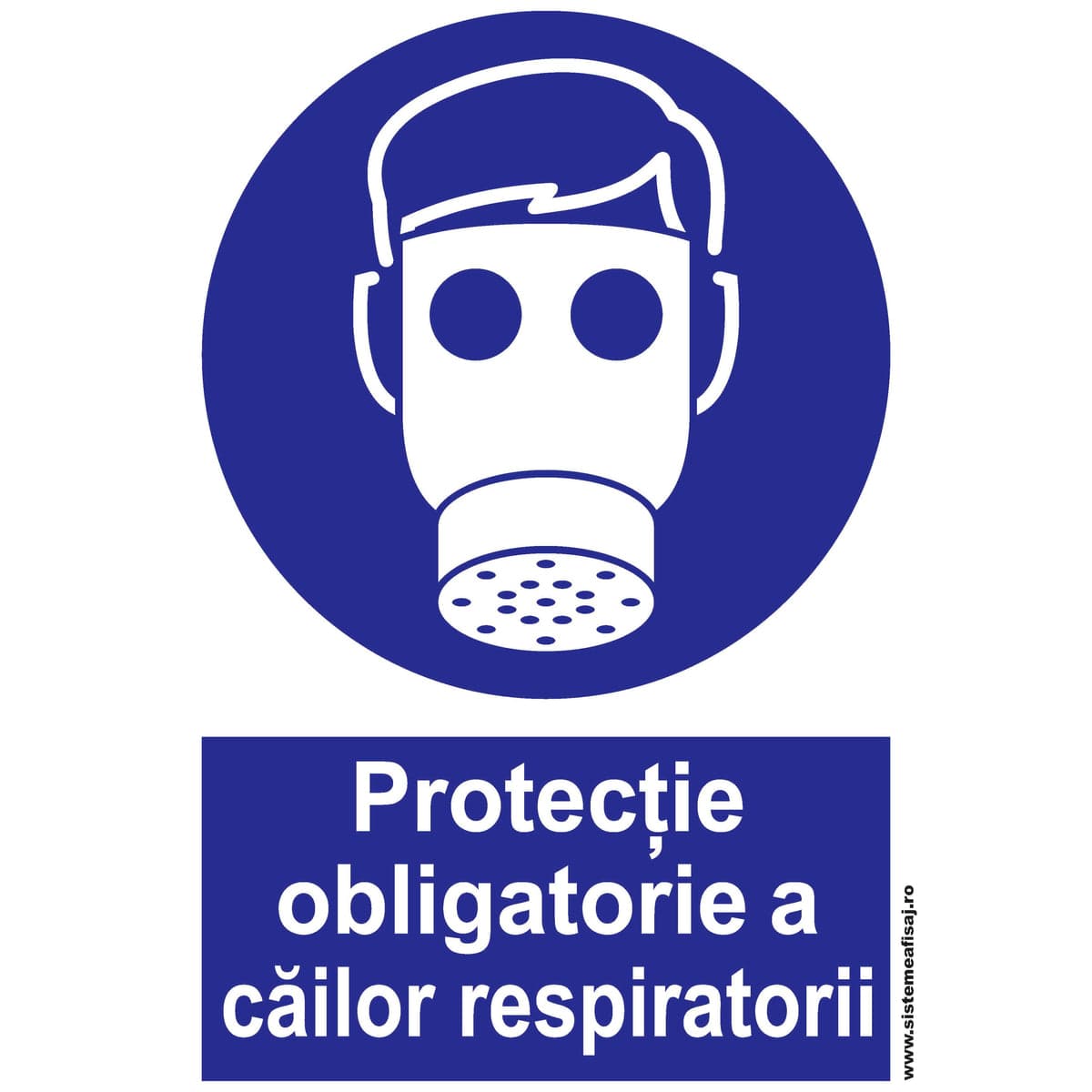 Semn Indicator Protectia Obligatorie A Cailor Respiratorii