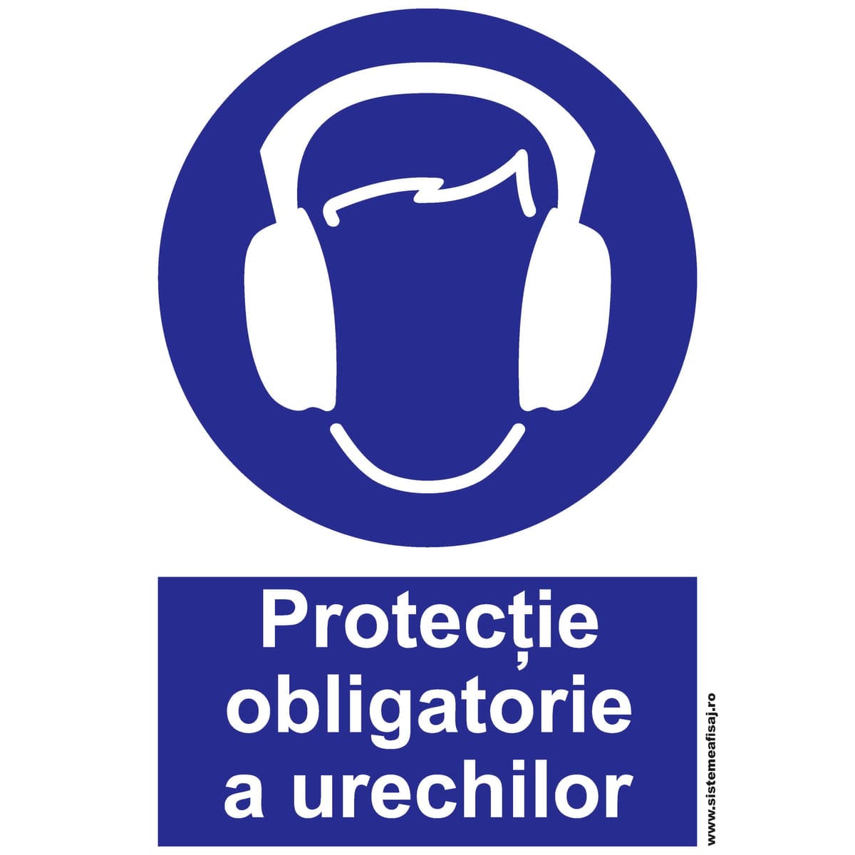 Semn Indicator Protectia Obligatorie A Urechilor