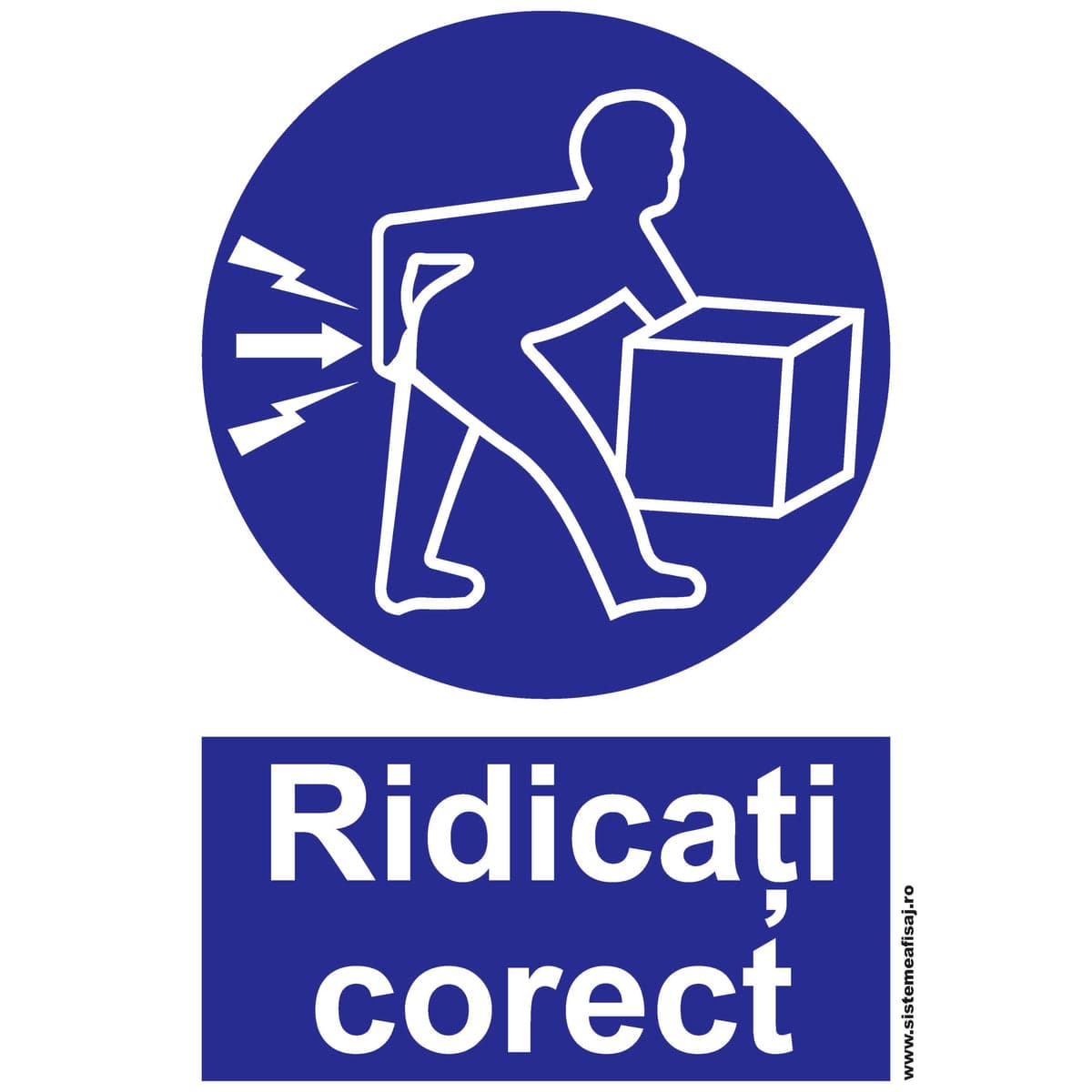 Semn Indicator Ridicati Corect