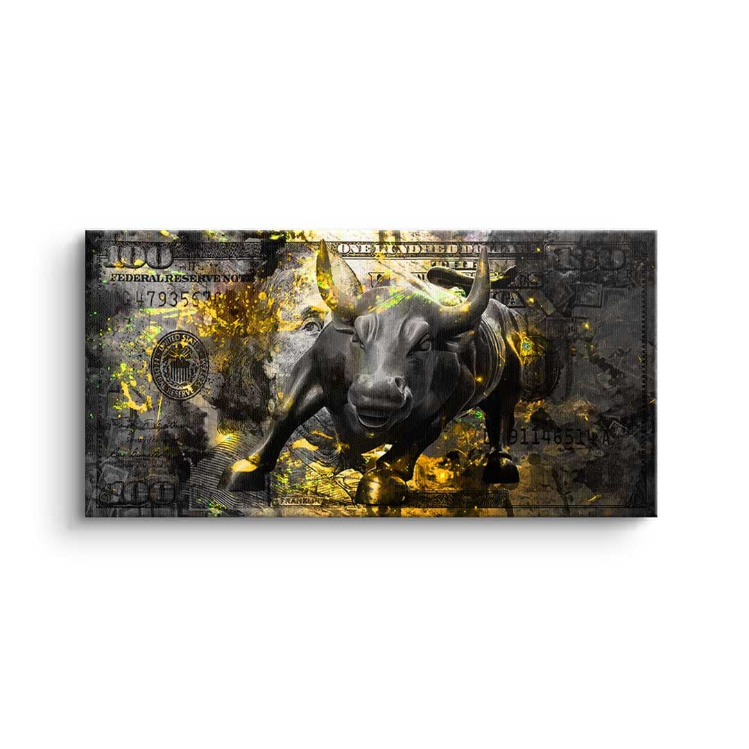 Canvas Black Bull