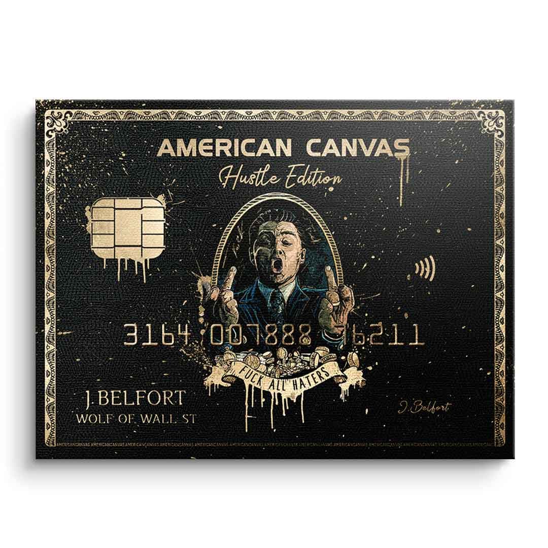 Tablou canvas card de credit regal cu broker – decor birou modern