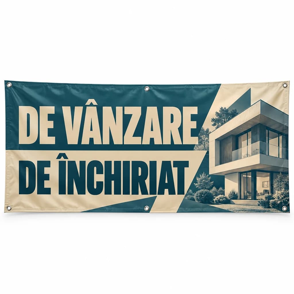 Banner de vânzare / de închiriat – model editorial 12