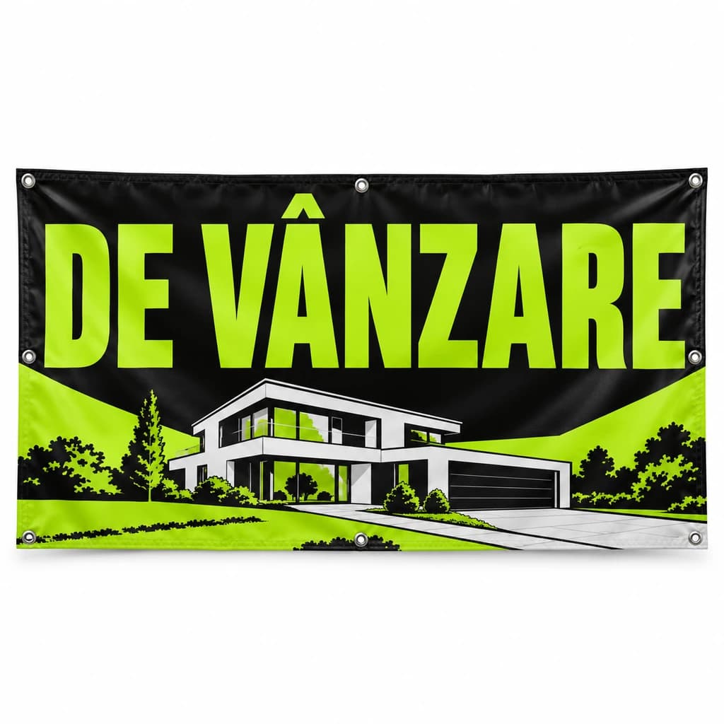 Banner de vânzare – model compact 9