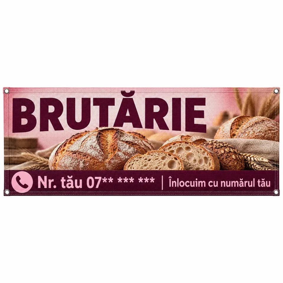 Mesh brutărie cu numărul tău