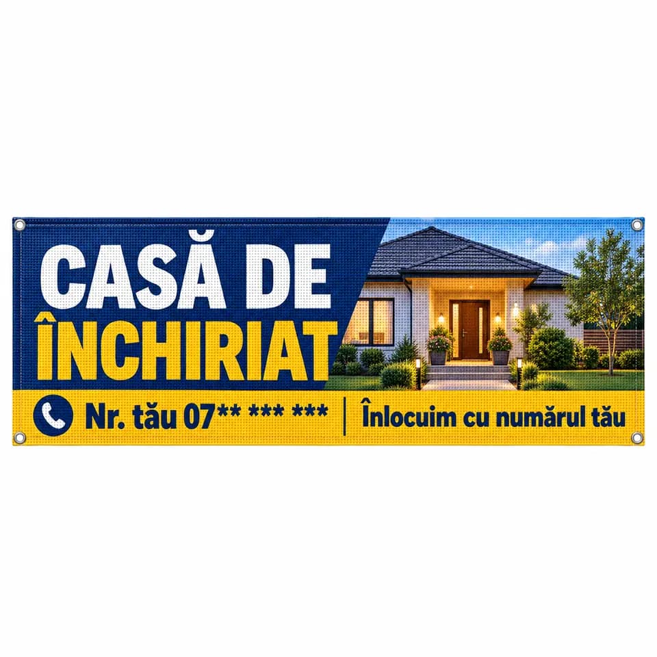 Mesh casă de închiriat cu numărul tău