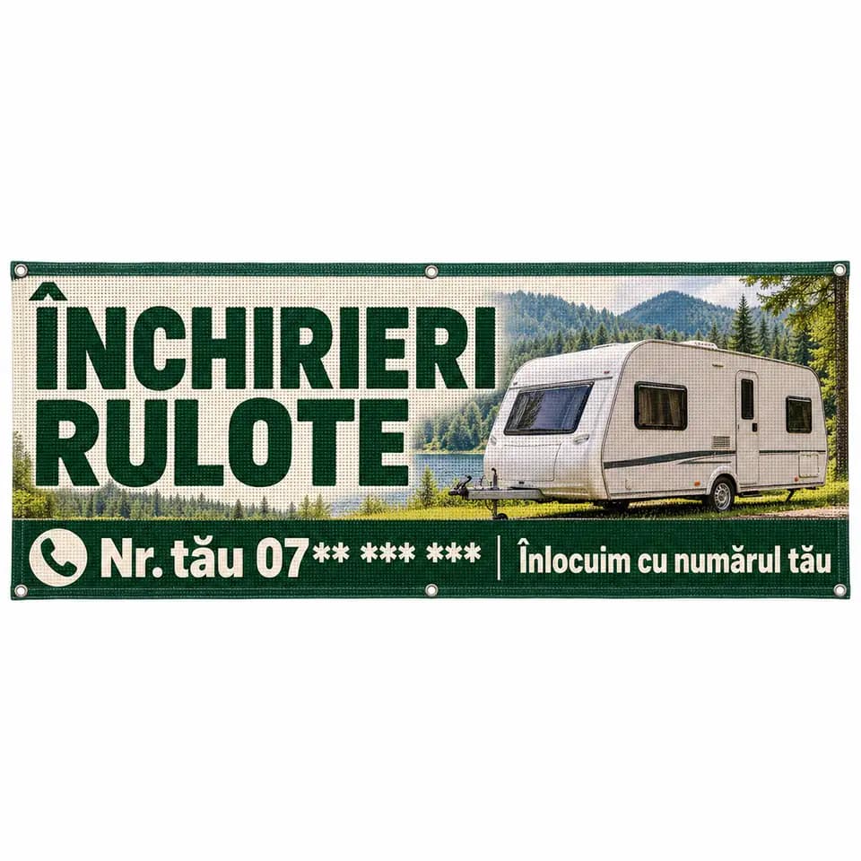Mesh închirieri rulote cu numărul tău