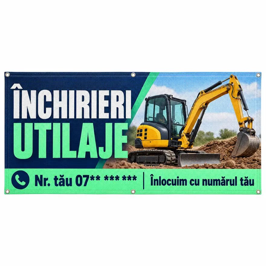 Mesh închirieri utilaje cu numărul tău