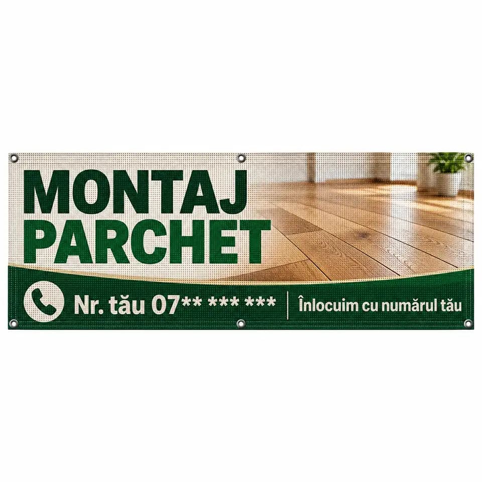 Mesh montaj parchet cu numărul tău