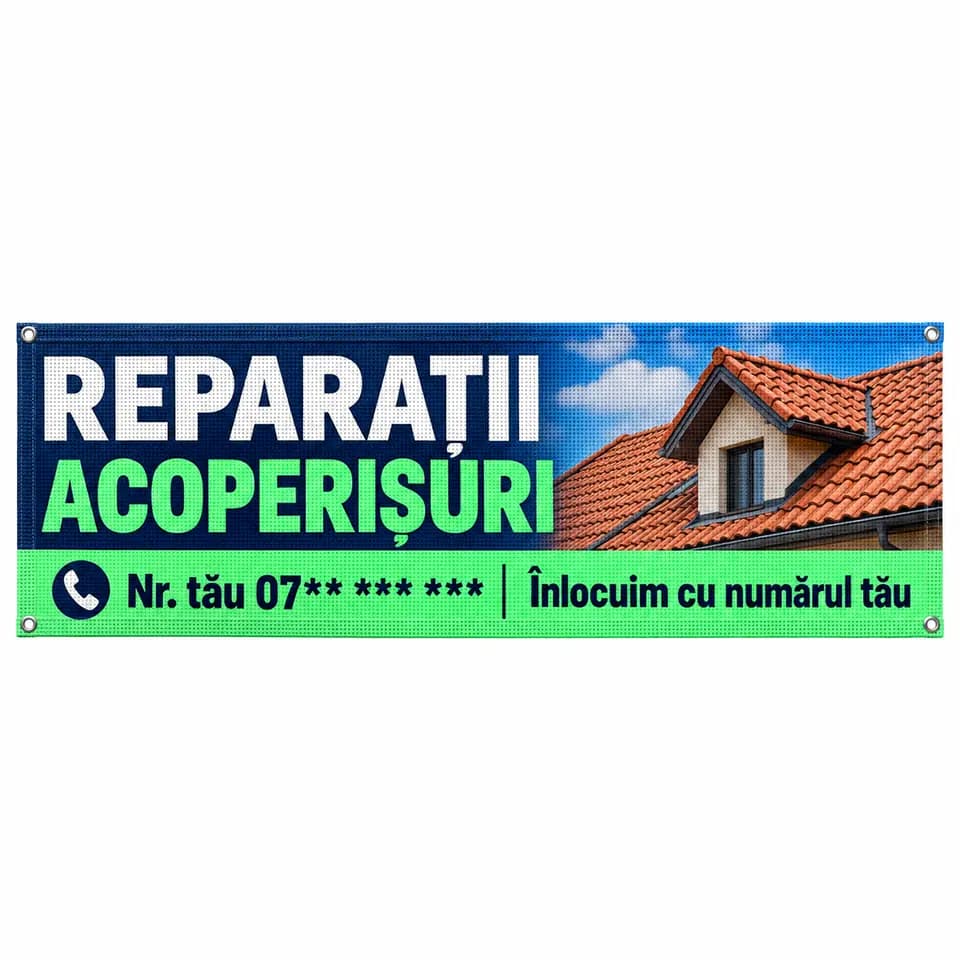 Mesh reparații acoperișuri cu numărul tău