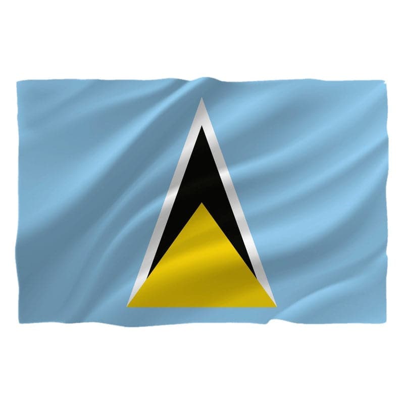 Drapel Saint Lucia