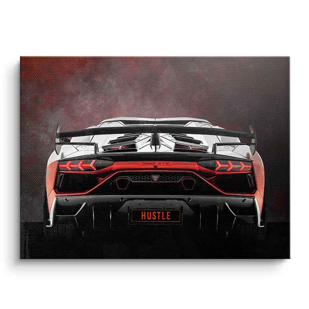 Tablou canvas spate de supermașină italiană – pentru băieți