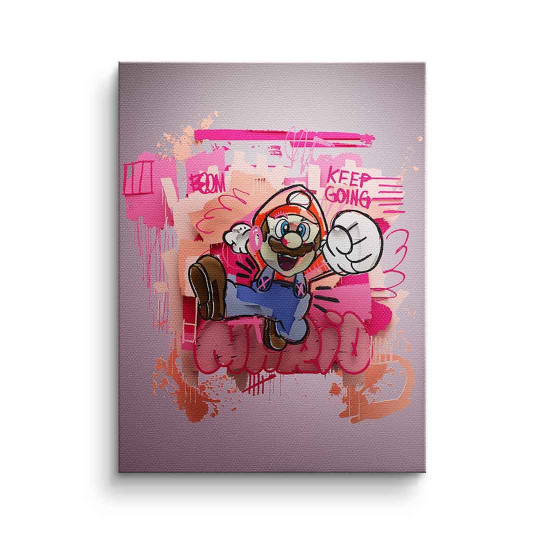 Tablou canvas instalator de joc video pop art – decor cameră gaming